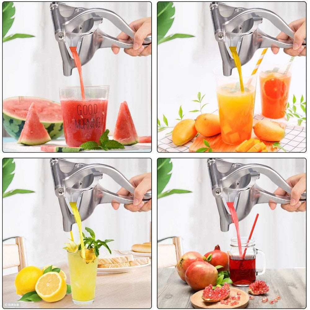 PAPANA Manual Juice Squeezer Aluminum Alloy Hand Pressure Juicer Pomegranate Orange Lemon Sugar Cane Juice Kitchen Bar Fruit