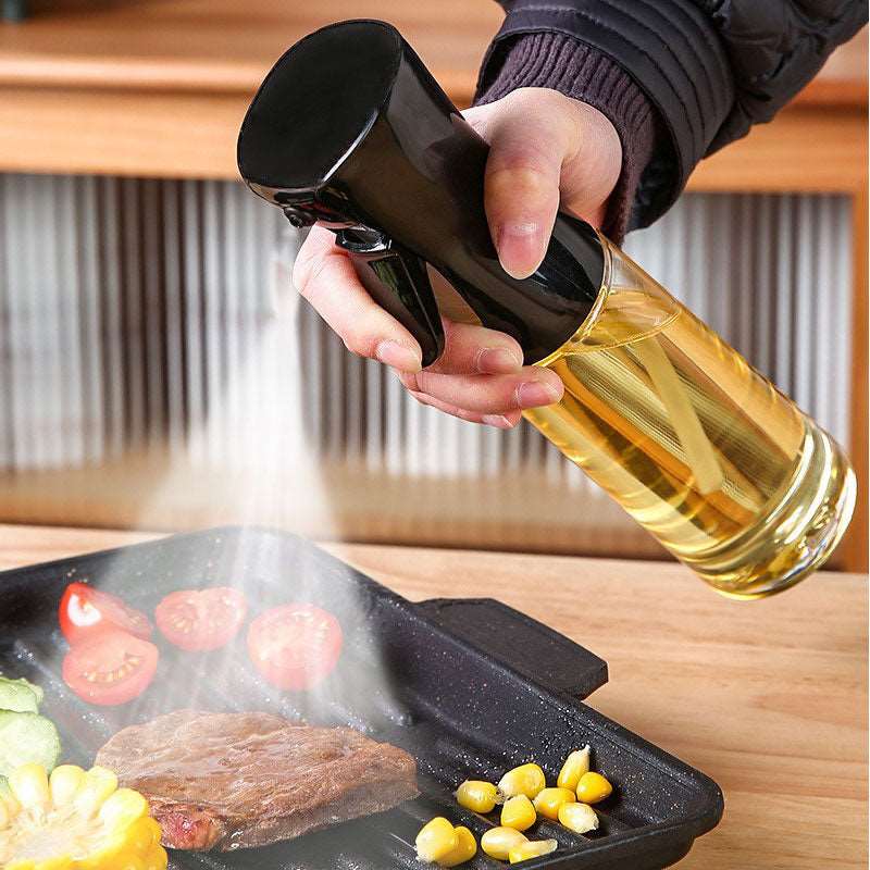 PAPANA 200/300ml Oil Spray Bottle BBQ Cooking Olive Oil Sprayer Kitchen Baking Oil Spray Empty Bottle Vinegar Bottle Oil Dispenser