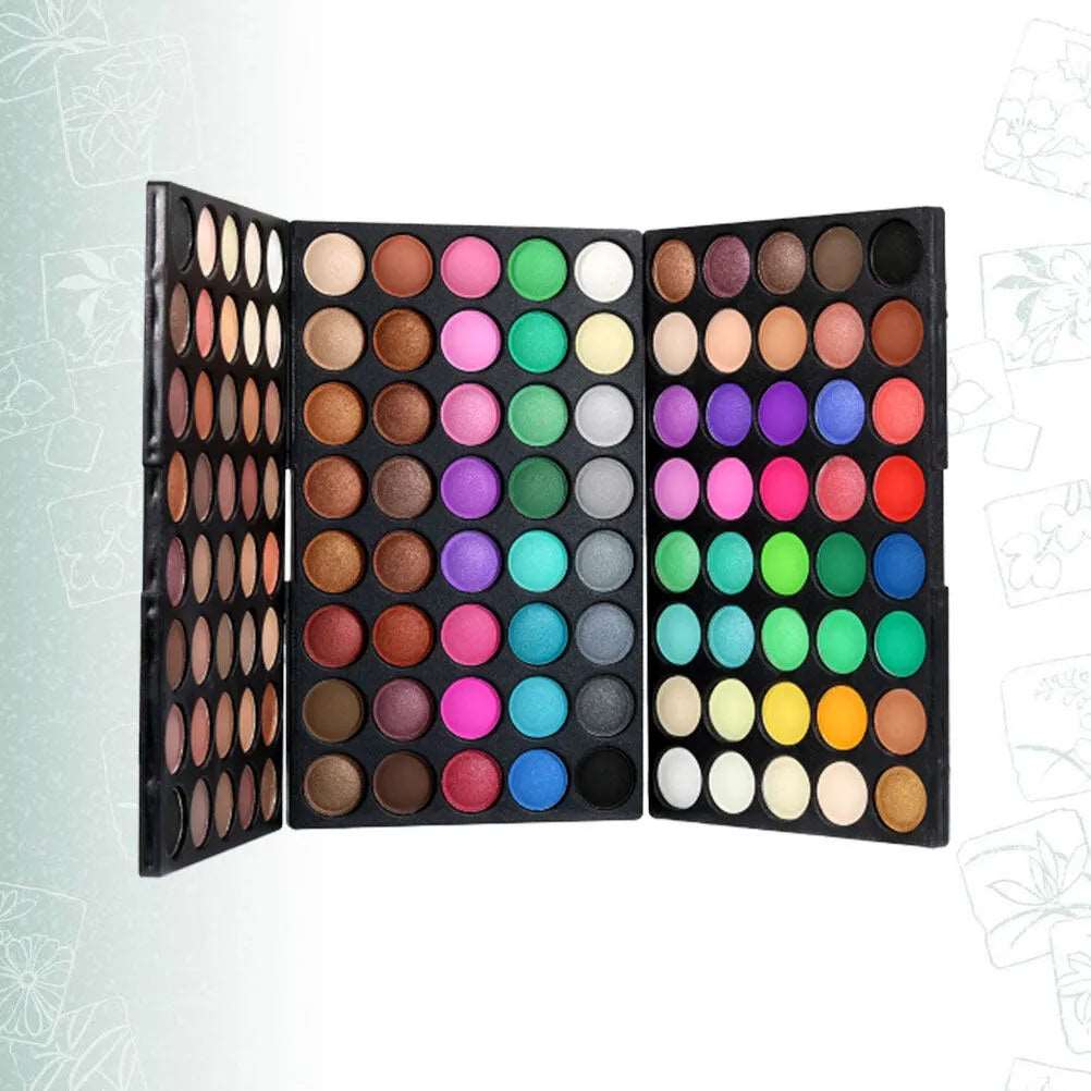 PAPANA 120 Colors Powder Eye Shadow Makeup Palette Eyeshadow Matt Glitter Palettes Flash