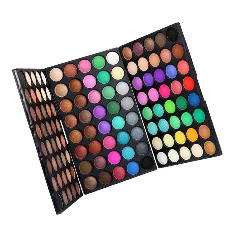 PAPANA 120 Colors Powder Eye Shadow Makeup Palette Eyeshadow Matt Glitter Palettes Flash