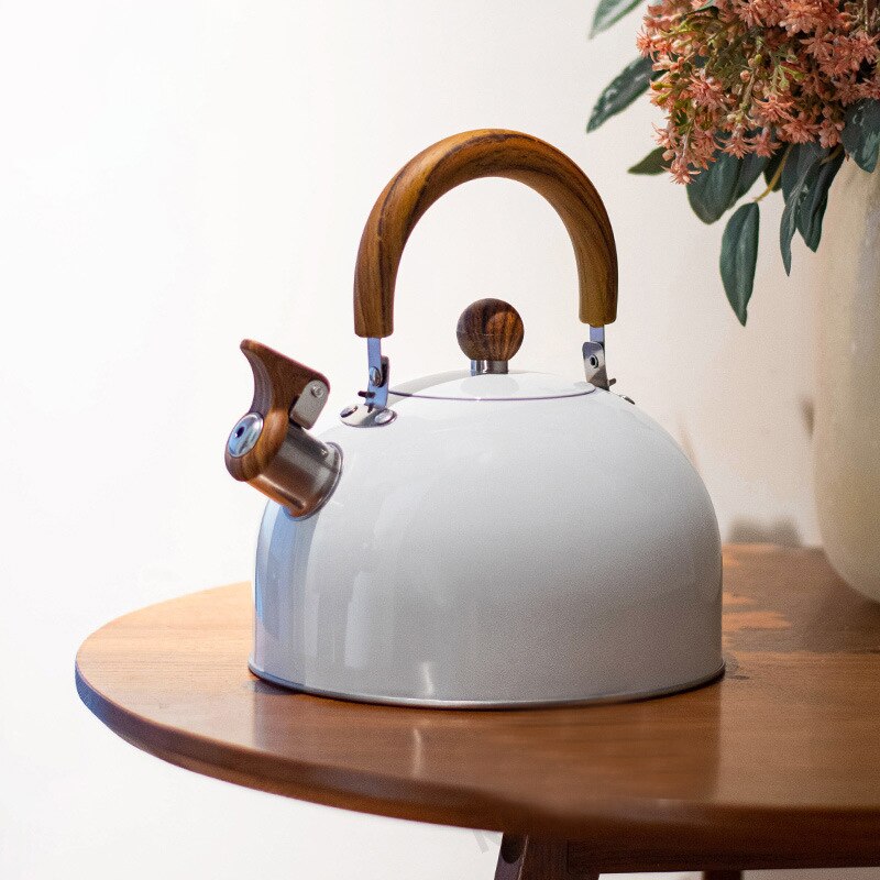 PAPANA 2.5/3L Liter Stainless Steel Whistle Kettle Thickened Kettle Gas Induction Cooker Universal Kettle Whistle Kettle