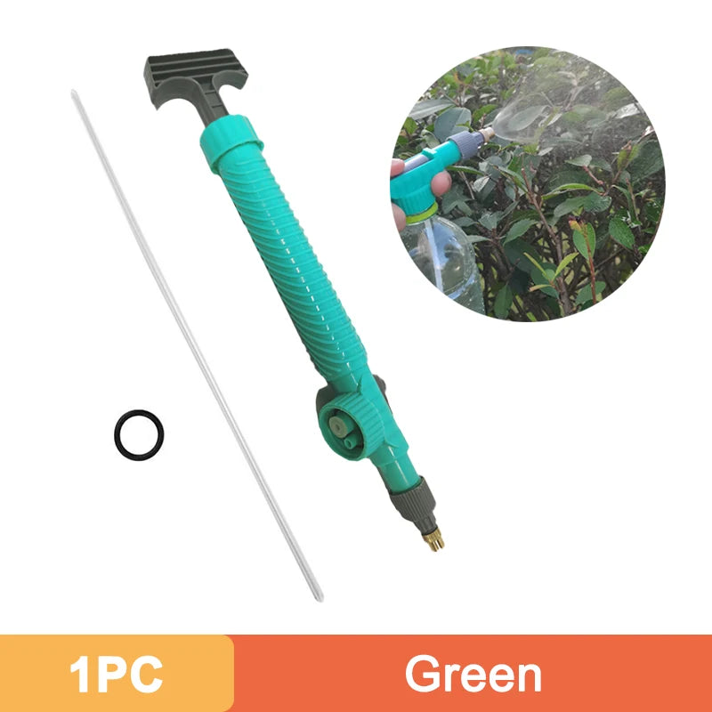 3-Style High Pressure Manual Sprayer – Adjustable Water Spray Bottle Nozzle for Garden, Plants & Cleaning (Hand Pump Tool)