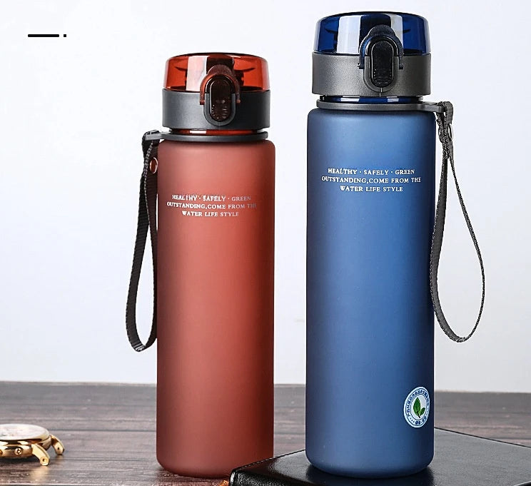 BPA Free Leak Proof Sports Water Bottle – High Quality Portable Drink Bottle for Gym, Hiking & Outdoor Travel (400ml / 560ml)