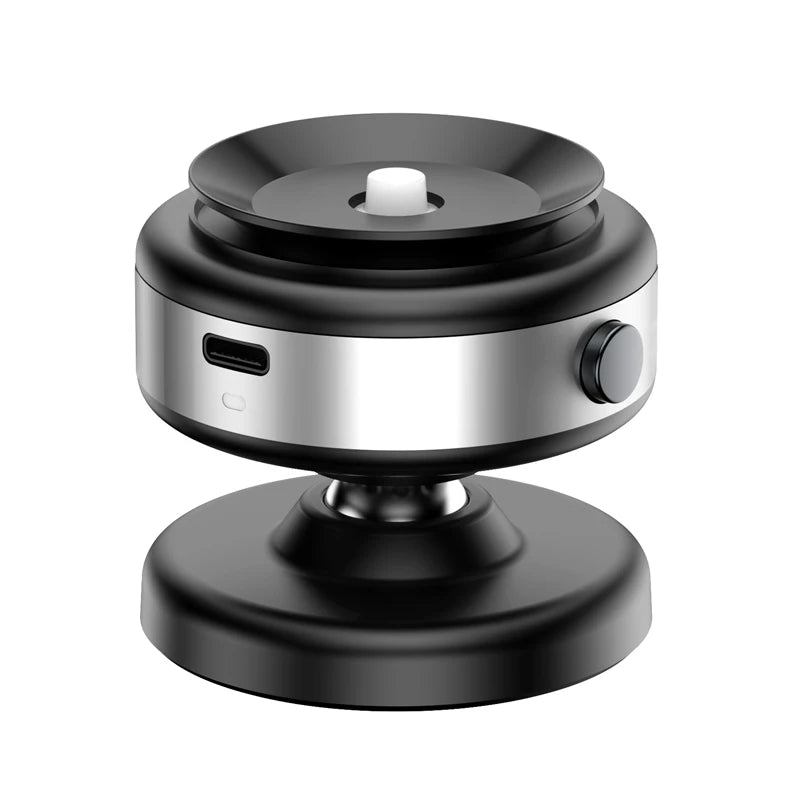 360° Rotating Magnetic Car Phone Holder – Aluminum Alloy Mount for iPhone & All Smartphones