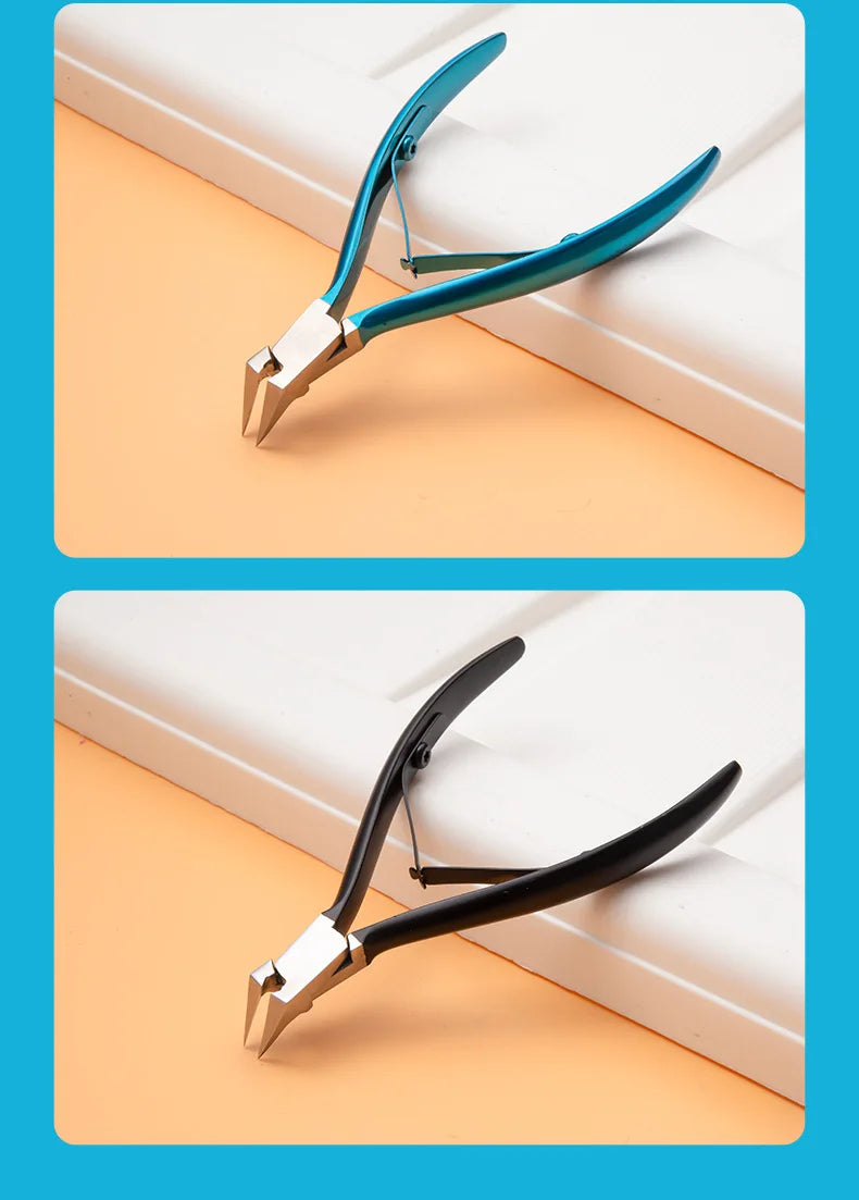 Professional Stainless Steel Toenail Clipper – Precision Nipper for Ingrown or Thick Toenails | Podiatrist-Grade Toe Nail Trimmer for Men & Women