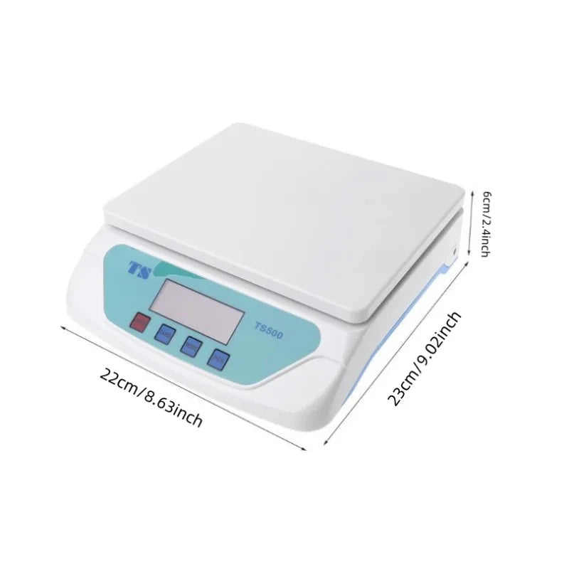 30KG / 1G Digital Kitchen Scale – Precision LCD Electronic Baking & Tea Scale | High-Accuracy ABS Household Weight Scale