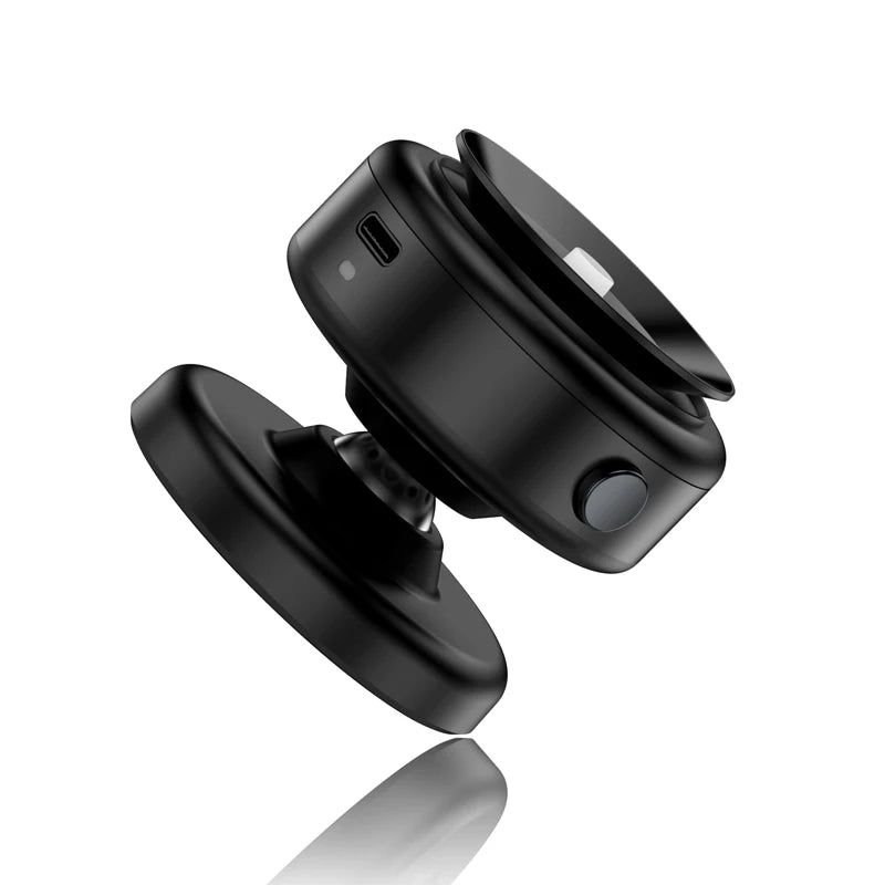 360° Rotating Magnetic Car Phone Holder – Aluminum Alloy Mount for iPhone & All Smartphones