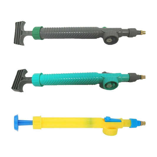 3-Style High Pressure Manual Sprayer – Adjustable Water Spray Bottle Nozzle for Garden, Plants & Cleaning (Hand Pump Tool)