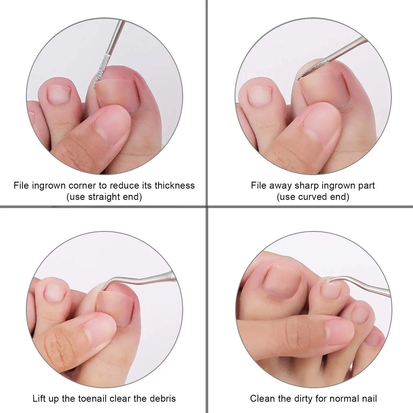 Professional Stainless Steel Toenail Clipper – Precision Nipper for Ingrown or Thick Toenails | Podiatrist-Grade Toe Nail Trimmer for Men & Women