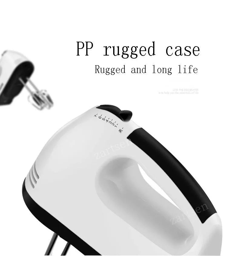 100W Cordless Hand Mixer – 7-Speed Stainless Steel Mini Electric Beater with Tilt-Head Design & Ejector Button (Portable Kitchen Mixer)