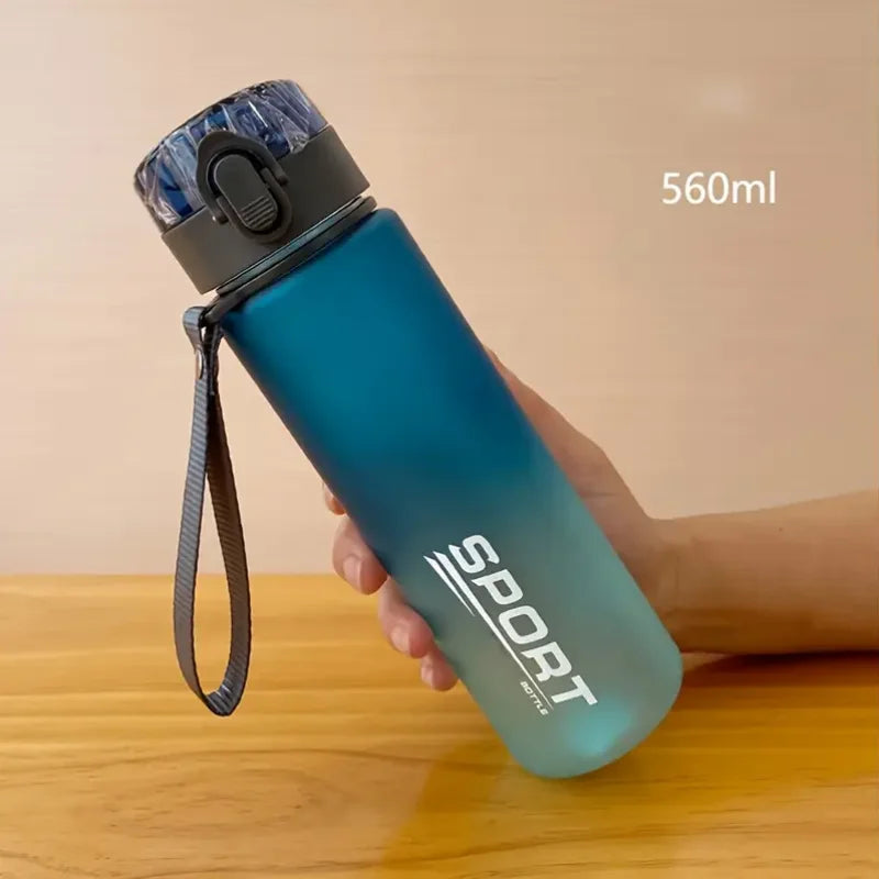 BPA Free Leak Proof Sports Water Bottle – High Quality Portable Drink Bottle for Gym, Hiking & Outdoor Travel (400ml / 560ml)