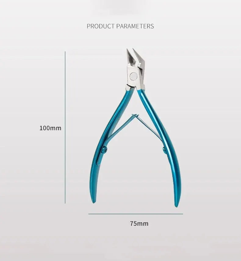 Professional Stainless Steel Toenail Clipper – Precision Nipper for Ingrown or Thick Toenails | Podiatrist-Grade Toe Nail Trimmer for Men & Women