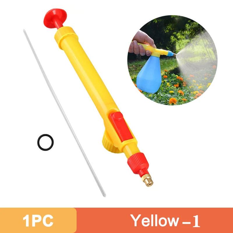 3-Style High Pressure Manual Sprayer – Adjustable Water Spray Bottle Nozzle for Garden, Plants & Cleaning (Hand Pump Tool)