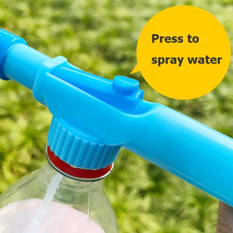 3-Style High Pressure Manual Sprayer – Adjustable Water Spray Bottle Nozzle for Garden, Plants & Cleaning (Hand Pump Tool)