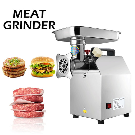 PAPANA Electric Meat Mincer Machine Home Multifunction Slicer Meat Grinder Commercial Stainless Steel Sausage Maker Stuffer/Hamburger
